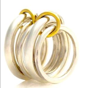 Spinelli & Kilcollin “Vela” Ring in S/S & …